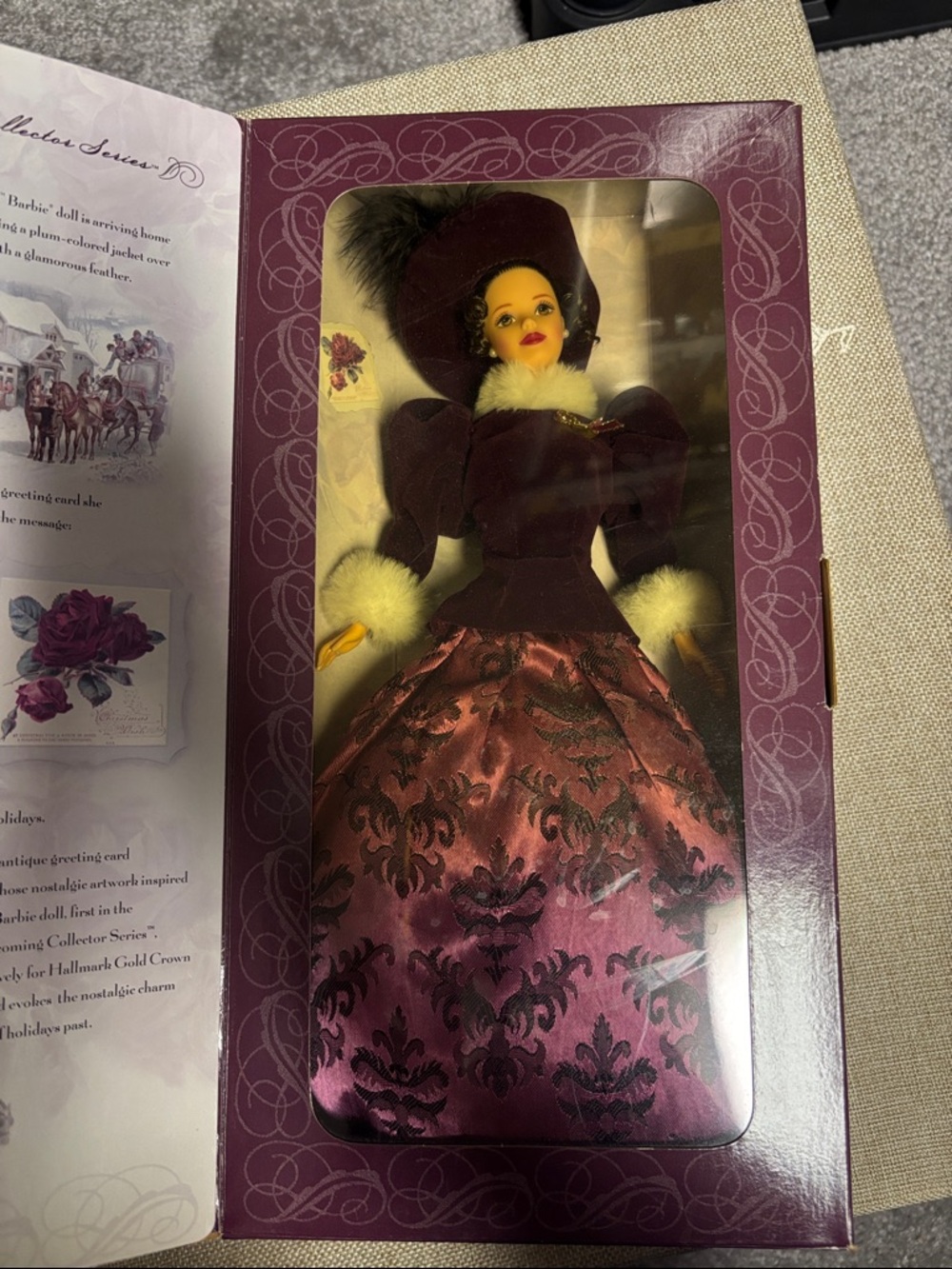 Hallmark special addition holiday homecoming Barbie 1996